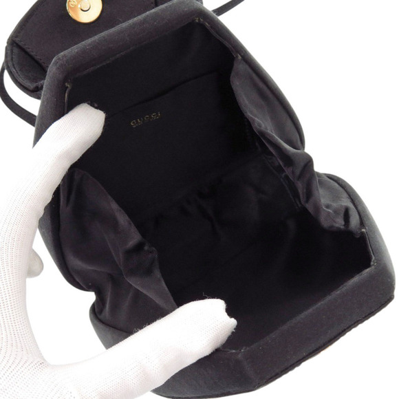 GUCCI Authentic Black Horsebit Backpack main image 6